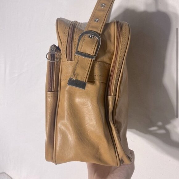 Vintage Samsonite Tan Carry On Travel Bag - Picture 3 of 14